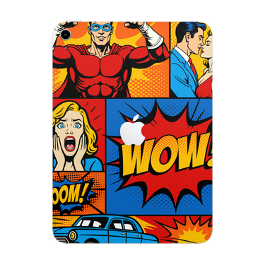 iPad Mini A17 Pro 2024 Back Only Comic Book