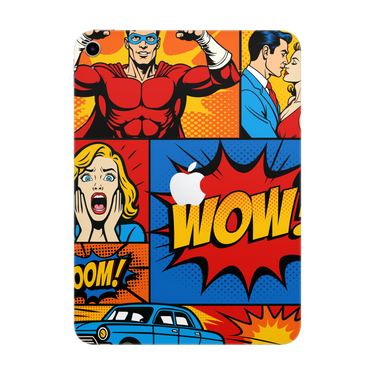 iPad Mini A17 Pro 2024 Full Wrap Comic Book