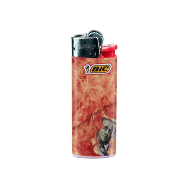 BIC Mini Lighter 100 Bill Fire