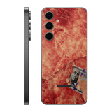 Galaxy S24 FE Back Only 100 Bill Fire