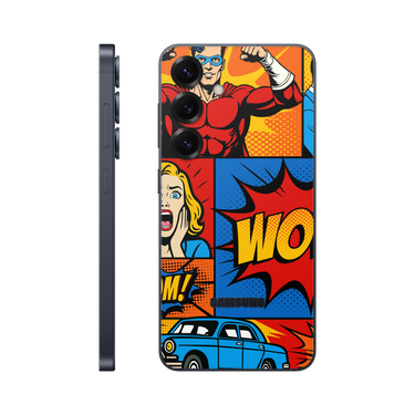 Galaxy S25 Back Only Comic Book