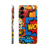 Galaxy S25 Full Wrap Comic Book