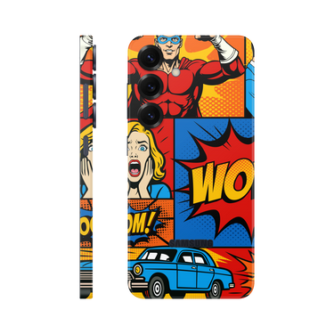 Galaxy S25 Full Wrap Comic Book