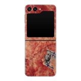 Galaxy Z Flip 5 Full Wrap 100 Bill Fire