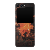 Galaxy Z Flip 5 Full Wrap Fire City