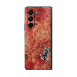Galaxy Z Fold 5 Back Only 100 Bill Fire