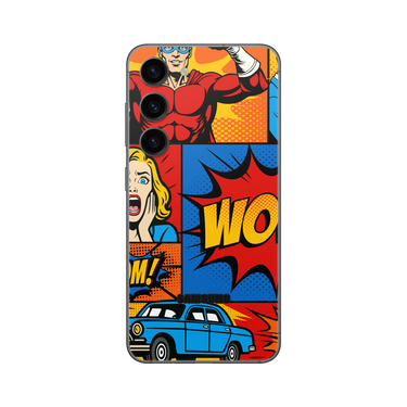Galaxy S23 Back Only Comic Book