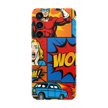 Galaxy S23 FE Full Wrap Comic Book