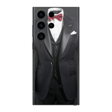 Galaxy S23 Ultra Back Only Black Suit