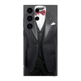 Galaxy S23 Ultra Full Wrap Black Suit