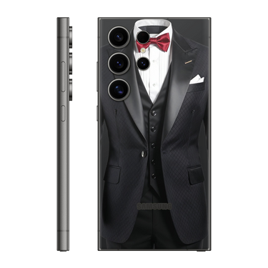Galaxy S24 Ultra Back Only Black suit