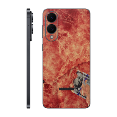 Galaxy S25 Edge Full Wrap 100BillFire 