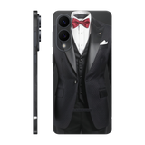 Galaxy S25 Edge Full Wrap Blacksuit