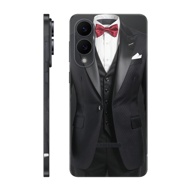 Galaxy S25 Edge Full Wrap Blacksuit