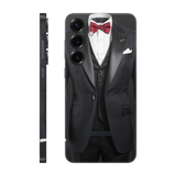 Galaxy S25 plus Full Wrap Blacksuit