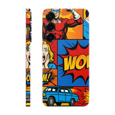Galaxy S25 Plus Full Wrap Comic Book