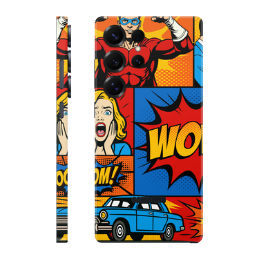 Galaxy S25 Ultra Full Wrap Comic Book