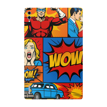 Galaxy Tab S10 Ultra Full Wrap Comic Book