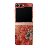 Galaxy Z Flip 6 Back Only 100 Bill Fire