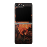Galaxy Z Flip 6 Back Only Fire City