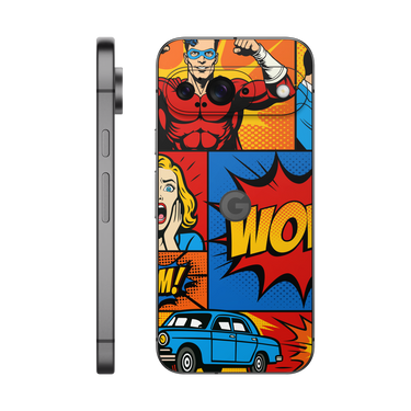 Google Pixel 9 Back Only Comic Book