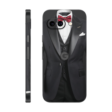 Google Pixel 9a Full Wrap Black suit
