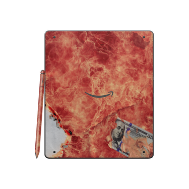 Kindle Scribe 2022 Back Only 100 Bill Fire