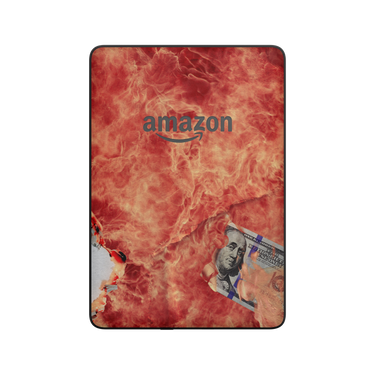 Kindle Paperwhite 10th Gen 6-inch Back Only 100 Bill Fire