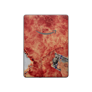 Kindle Paperwhite 6.8 11th Gen Back Only 100 Bill Fire