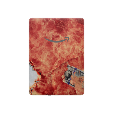 Kindle Paperwhite 6.8 11th Gen Full Wrap 100 Bill Fire