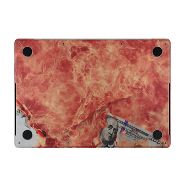 100 Bill Fire - MacBook Pro