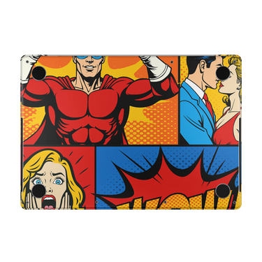 Apple MacBook Pro 14 Inch 2021 Bottom Comic Book