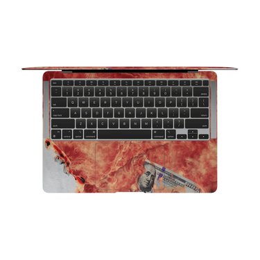 MacBook Air 13 M1 Inside 100 Bill Fire