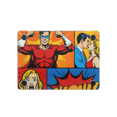 MacBook Air 13 M4 Bottom Comic Book