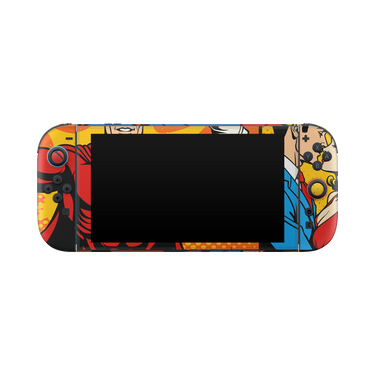 Nintendo Switch 2 Full Wrap Front Comic Book