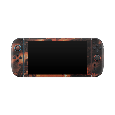 Nintendo Switch 2 Full Wrap Front Fire City