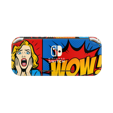 Nintendo Switch Lite Full Wrap Comic Book