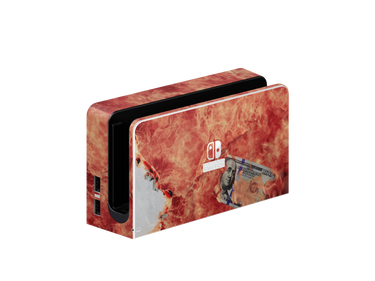 Nintendo Switch OLED 100 Bill Fire