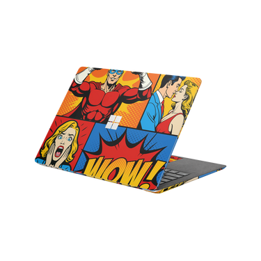 Microsoft Laptop Comic Book