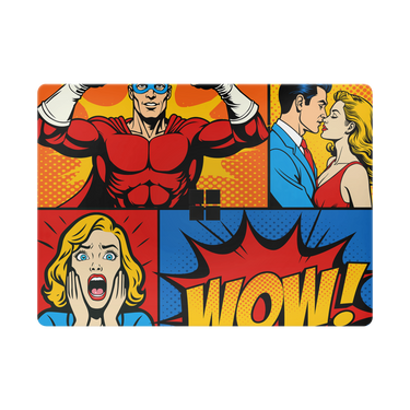 Microsoft Laptop Comic Book