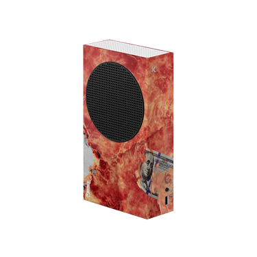 Xbox Series S Full Wrap 100 Bill Fire