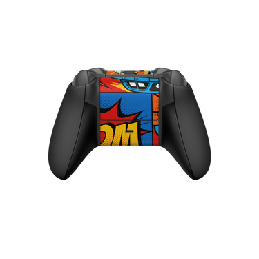 Xbox One X Controller Comic Book Back