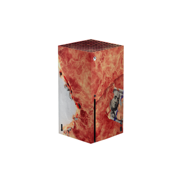 Xbox Series X Full Wrap Console 100 Bill Fire