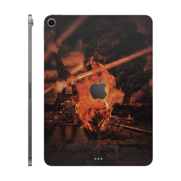 iPadnAir 11 M2 Back Only Fire City