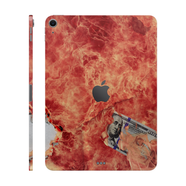 iPad Air 11 M2 Full Wrap 100 Bill Fire