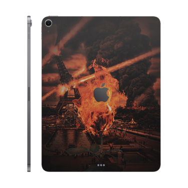 iPadnAir 13 M2 Back Only Fire City