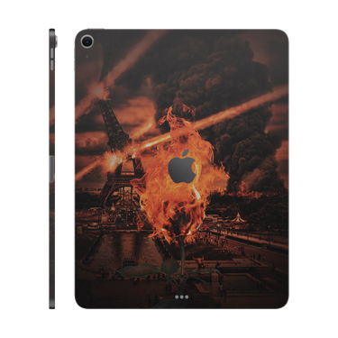 iPadnAir 13 M2 Full Wrap Fire City