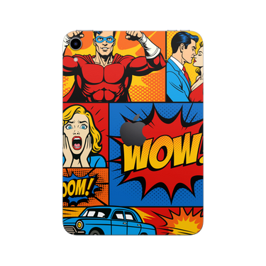 iPad Mini A17 Pro 2024 Back Only Comic Book