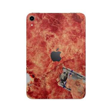 iPad Mini A17 Pro 2024 Full Wrap 100 Bill Fire