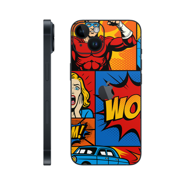 iPhone 14 Back Only Comic Book